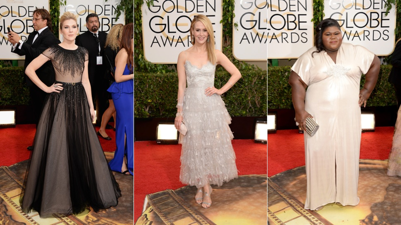 Illustration for article titled All the Looks From the Golden Globes Red Carpet